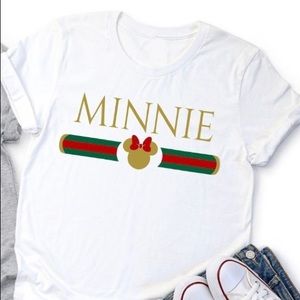Minnie Mouse Designer-Inspired T-shirt, Medium
